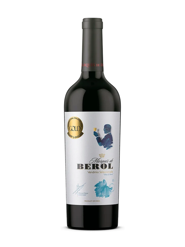 Marques De Berol Merlot Red Wine, 75Cl
