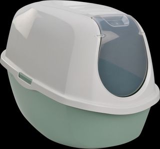 Promocja: 3 szt. - 20% Kuweta dla kota AniOne Smart Cat, miętowa 39x53x41cm