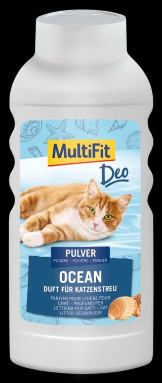 Promocja: 3 szt. - 20% Dezodorant do kuwety MultiFit Ocean 750g