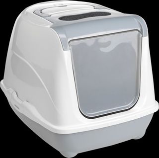 Promocja: 3 szt. - 20% Kuweta dla kota AniOne Flip Cat S, 39x50x37cm