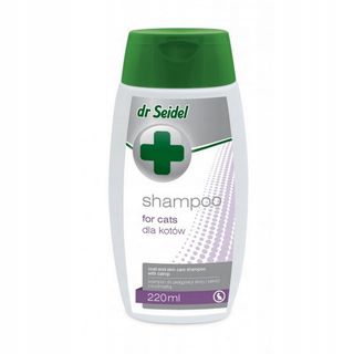 Promocja: 3 szt. - 20% Szampon dla kota Dr Seidel proteinowy 220ml
