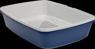 Promocja: 3 szt. - 20% Kuweta dla kota AniOne Clean Cat, M, granatowa
