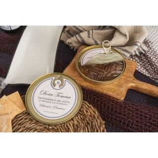 Ventresca de atún cortada a cuchillo 100g