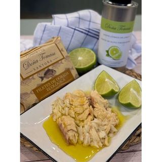 Filetes de dorada ecológica en AOVE 120g