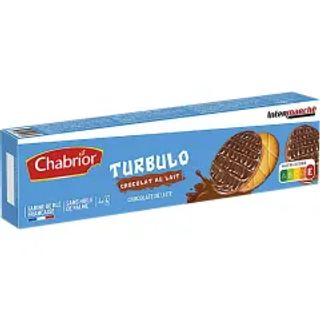Biscuits turbulo au chocolat au lait 195g - CHABRIOR