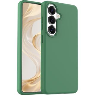 Capac Protectie Spate Cellara Din Silicon Colectia Silk Pentru Samsung Galaxy S26 5G - Verde,CL81380
