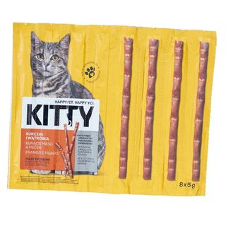 Kitty Przekąska dla kotów z kurczakiem i wątróbką 40 g
