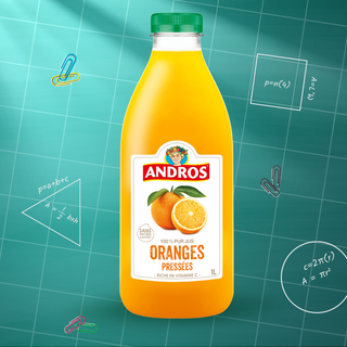 Offre JUS D'ORANGE 1l ANDROS -100301874