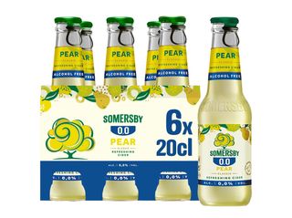 Sidra Somersby Pêra 00% Sem Álcool 6X0.20L