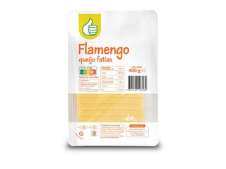 Queijo Flamengo Polegar Fatias 400Gr