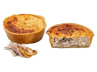 Quiche Galinha E Cogumelos Un