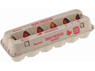 Ovos Auchan Galinhas Solo Classe L Uma Dúzia