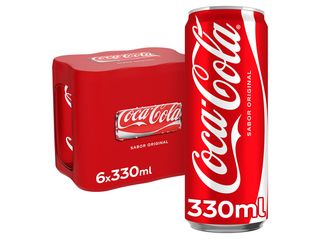 Refrigerante Com Gás Coca-Cola Original Lata 6X0.33L (Sdr)