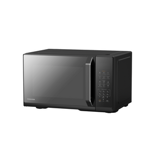 TOSHIBA Black Digital Microwave Oven with Grill, 25L