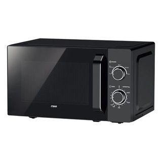 MIKA Black Solo Microwave Oven, 20L