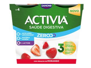 Bifidus Activia Morango 000% 4x120g