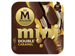 Gelado Mini Double Caramelo Magnum (emb. 330 ml (6 un))