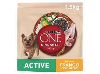 Ração Para Cão Purina One Mini Active Com Frango 1.5kg
