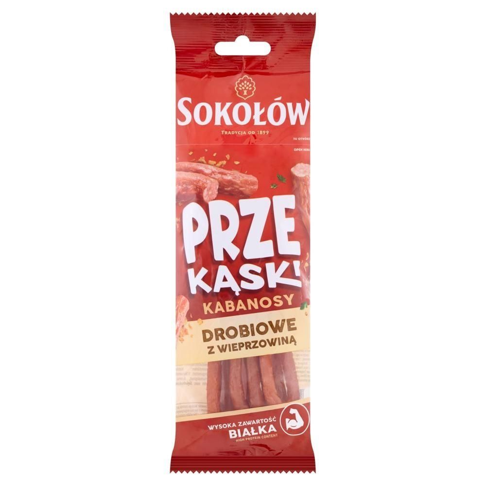 Kiełbasy suche, salami, kabanosy