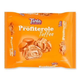 Тістечка Tarta Profiterole Toffee заварні