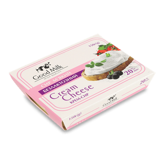 Крем-сир Good milk безлактозний 20%