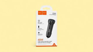 hoco  Z54A car adapet  USB-C + USB A  მანქანის ადაპტერი