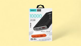 10000Mh  Power Bank.  ANSTY   BLACK  პორტატული დამტენი