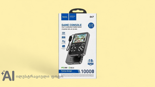 hoco.  power bank 10000mAh  Q47  + GAME CONSOLE