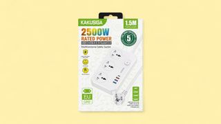 Smart Power socket. KAKUSIGA  3X 3USB  1Type-C     დამაგრძელებელი