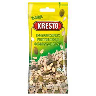 KRESTO Mieszanka słonecznik pestki dyni orzeszki pinii 50 g