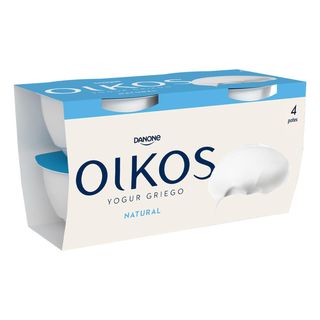 Yogur Danone Oikos Griego Natural 4X110 Gr. (20244729)