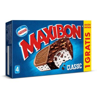 Helado sandwich de nata classic Maxibon 3 ud