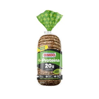 Pan de molde con corteza + Proteína Bimbo 475 g