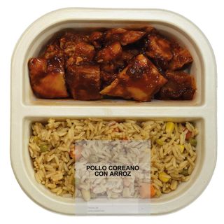 Pollo coreano con arroz 300 g