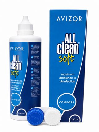 ლინზის სითხე Avizor All Clean Soft 350 ml