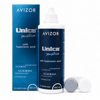 ლინზის სითხე Avizor Unica Sensitive 350 ml