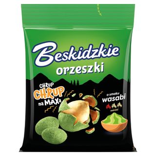 Beskidzkie Orzeszki o smaku wasabi 70 g