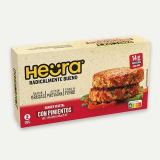 Hamburguesas Con Pimiento Y Chimichurri Heura