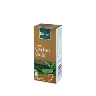 Dilmah Finest Ceylon Gold Klasyczna czarna herbata 50 g (25 x 2 g)