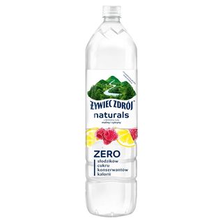 Żywiec Zdrój Naturals Napój niegazowany z delikatną nutą maliny i cytryny 1,2 l