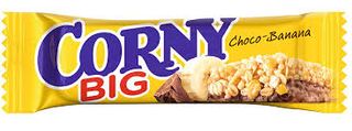 მარცვლეულის ბატონი /Schwartau/ "კორნი ბიგ" შოკოლადი და ბანანით 614515 /24*50 გრ