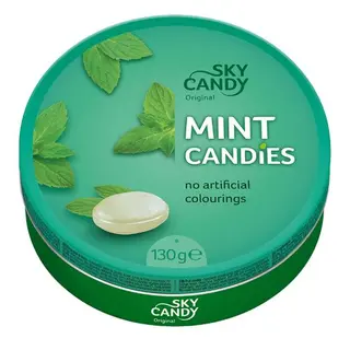 კანფეტი /C&H/ “Sky Candy” პიტნის წვეთები 130 გრ