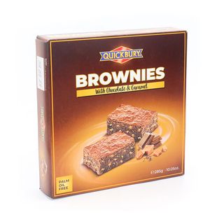 ნამცხვარი /QUICK BURY/ ბრაუნი, კარამელით და შოკოლადის ნატეხებით 285გ