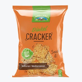 ორგანული კრეკერი/ Land-Leben/ ორეგანოთი და ზღვის მარილით 12*45გ