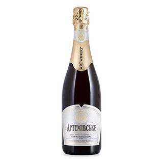 Вино ігристе "Артемівське" біле напівсолодке 10,5-12,5% 0,75л