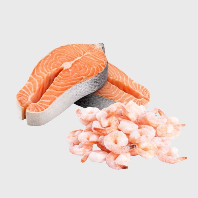 Fruits de mer.