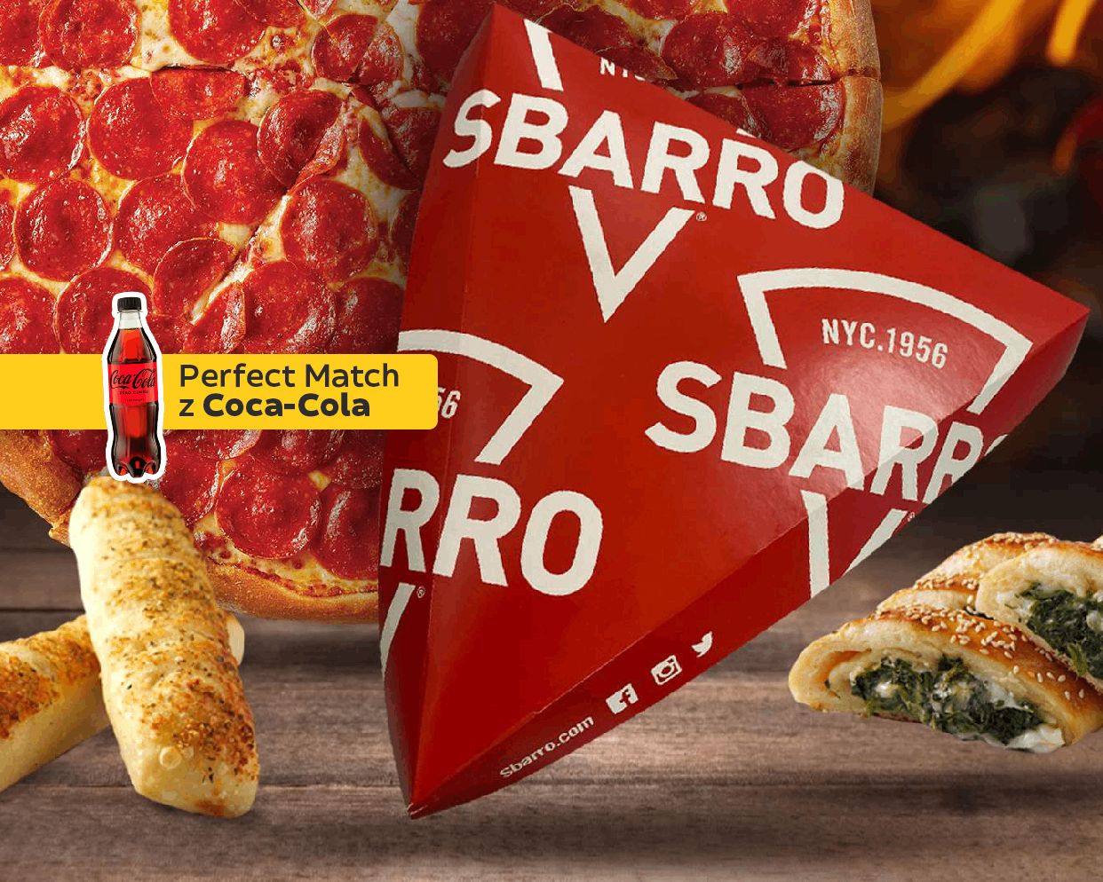 Pizza Sbarro by AMIC Energy