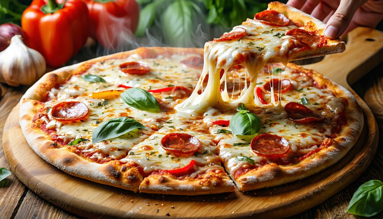 BOBR pizza burger