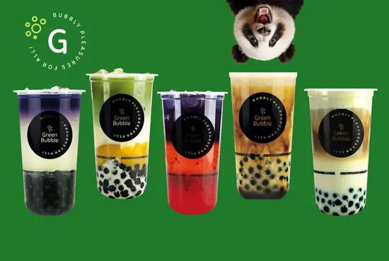 Green Bubble-Bubble Tea