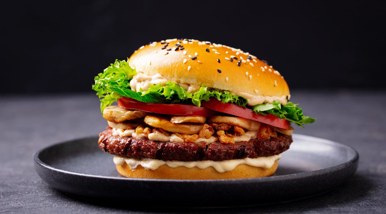 Infante burger & salad
